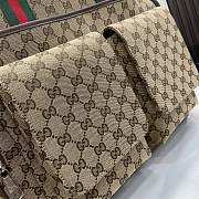 Colestore Gg Diaper Bag In Beige And Ebony Canvas 40x 35x 20cm - 5