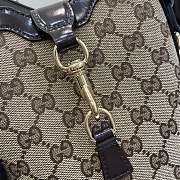 Colestore GG Bucket Shoulder Bag Beige And Ebony Size 16x 19.5x 5.5cm - 6