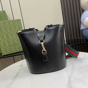 	 Colestore GG Bucket Shoulder Bag Black Size 16x 19.5x 5.5cm