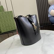 	 Colestore GG Bucket Shoulder Bag Black Size 16x 19.5x 5.5cm - 2