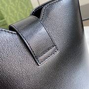 	 Colestore GG Bucket Shoulder Bag Black Size 16x 19.5x 5.5cm - 3
