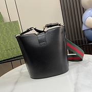 	 Colestore GG Bucket Shoulder Bag Black Size 16x 19.5x 5.5cm - 5