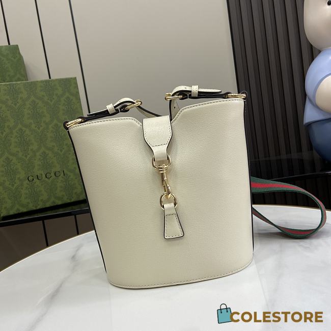 	 Colestore GG Bucket Shoulder Bag White Size 16x 19.5x 5.5cm - 1