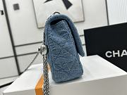 Colestore Chanel Mini Flap Bag Denim & Silver-Tone   - 3