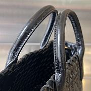 Colestore Bottega Veneta Mini Cabat Black 20x15x12cm - 2