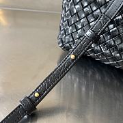 Colestore Bottega Veneta Mini Cabat Black 20x15x12cm - 4