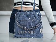 Colestore Chanel 22 Mini Denim 20 × 19 × 6 cm - 2