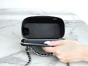 Colestore Chanel 23K Vanity Chain Shoulder Bag Black 9.5*17*8cm - 3