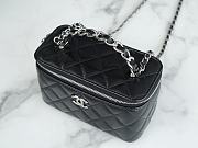 Colestore Chanel 23K Vanity Chain Shoulder Bag Black 9.5*17*8cm - 6