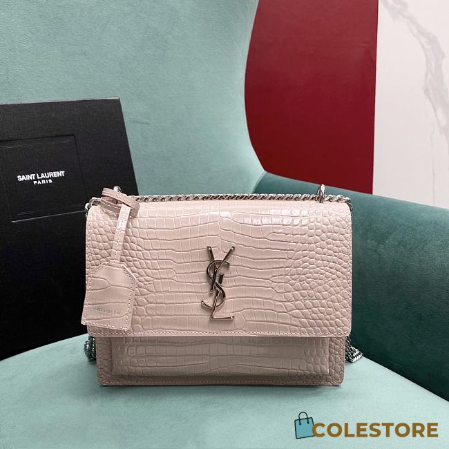 	 Colestore YSL Sunset Pink Hardware Pink Size 22x9x16 - 1