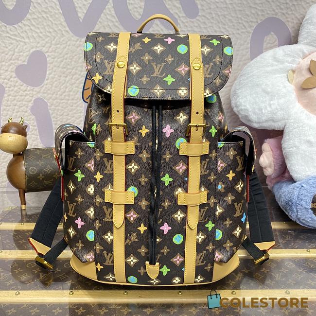 Colestore Louis Vuitton Christopher MM M25240 25*15*8cm - 1