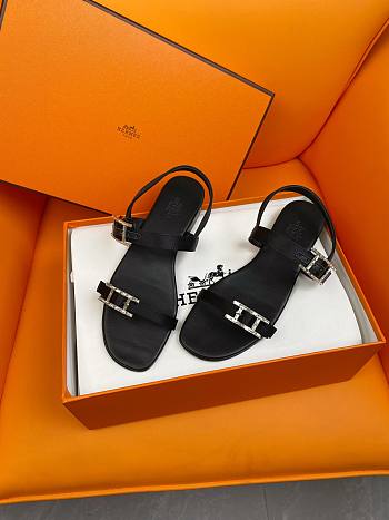 	 Colestore Hermes Sandals Black