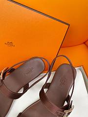 	 Colestore Hermes Sandals Brown - 2