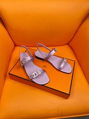 	 Colestore Hermes Sandals Purple  - 3