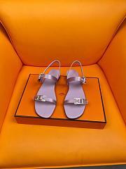 	 Colestore Hermes Sandals Purple  - 2