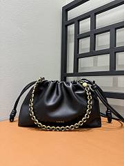 Colestore Loewe Flamenco Purse Black  - 1