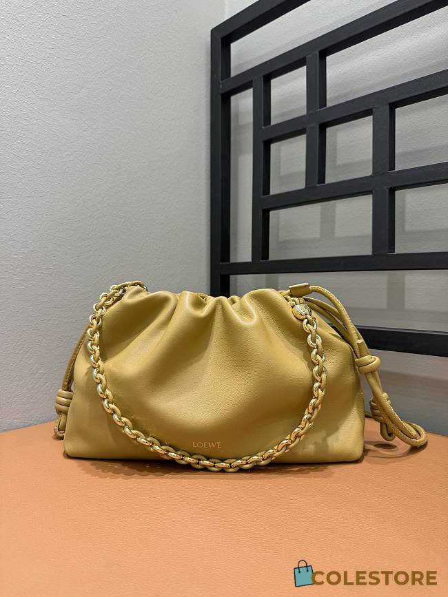 	 Colestore Loewe Flamenco Purse Yellow  - 1