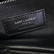 	 Colestore YSL LouLou Puffer Black Hardware Shoulder Bag 29*17*11cm - 4