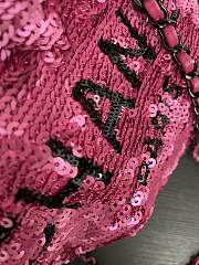 Colestore Sequins & Black Metal Pink 39 × 30 × 2 cm  - 2