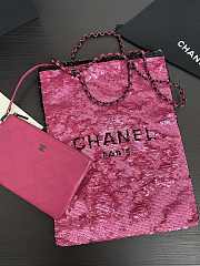 Colestore Sequins & Black Metal Pink 39 × 30 × 2 cm  - 3