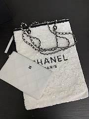 	 Colestore Sequins & Black Metal White 39 × 30 × 2 cm - 2