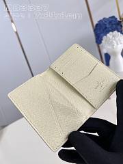 Colestore Louis Vuitton Pocket Organizer M83337 White 7.5 x 11.1 x 1 cm - 3