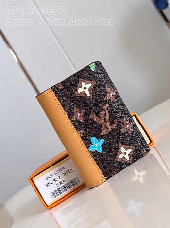 Colestore Louis Vuitton Pocket Organizer M83337 Brown 7.5 x 11.1 x 1 cm