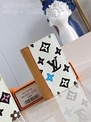 Colestore Louis Vuitton Pocket Organizer M83337 White 7.5 x 11.1 x 1 cm - 1