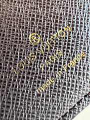 	 Colestore Louis Vuitton M83335 Brazza Wallet Brown 10 x 19 x 2 cm - 3