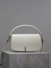 Colestore YSL Mini Voltaire White 17.5×13.5×5cm - 1