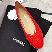 Colestore Chanel Flat Mule Red  - 3