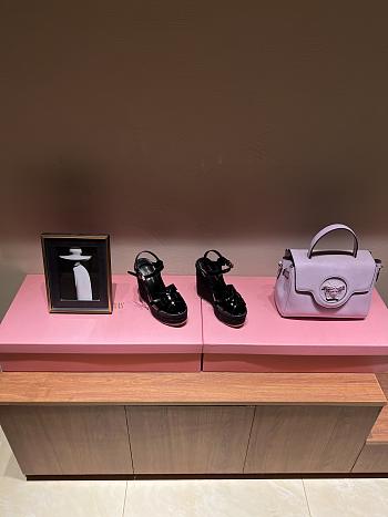 Colestore YSL Wedges For Women Black Size 35-42cm