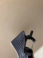 Colestore YSL Wedges For Women Black Size 35-42cm - 2