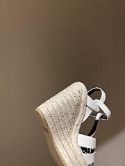 	 Colestore YSL Wedges For Women White Size 35-42cm - 4