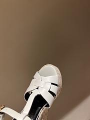 	 Colestore YSL Wedges For Women White Size 35-42cm - 2