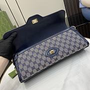 	 Colestore Gucci Luce Small Bag Blue 14x36x8cm - 3