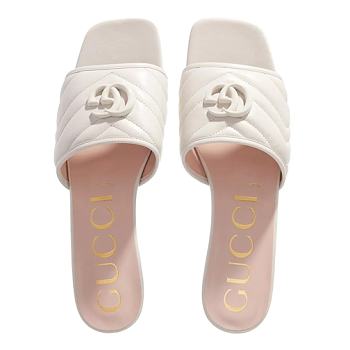 WOMEN'S SLIDE WITH DOUBLE G