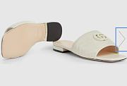 WOMEN'S SLIDE WITH DOUBLE G - 2