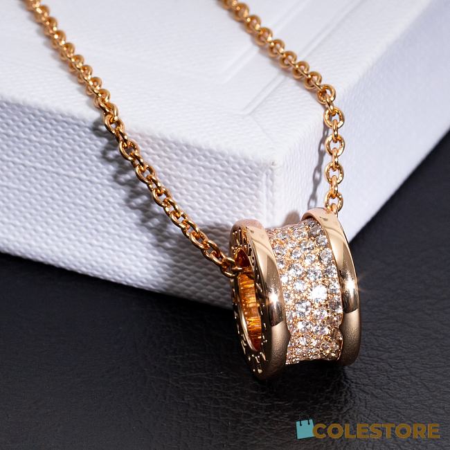 Colestore Bvlgari Necklace B.zero 1 Gold - 1
