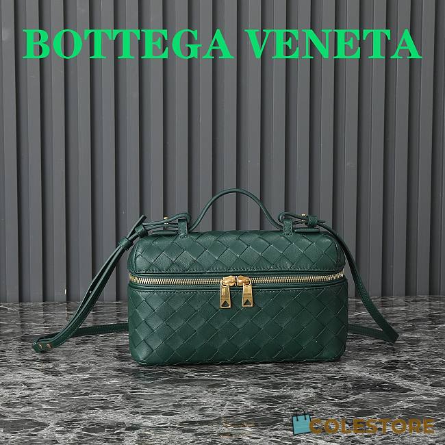 	 Colestore Bottega Veneta Vanity Case Green - 1