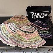Colestore Prada Hat Pink Logo - 1