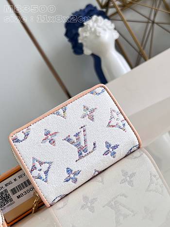 Colestore Louis Vuitton Zippy Wallet M83500 4.5 x 3.3 x 0.9 inches