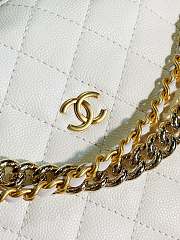 Colestore Chanel Pouch White 17 × 18 × 7 cm - 5