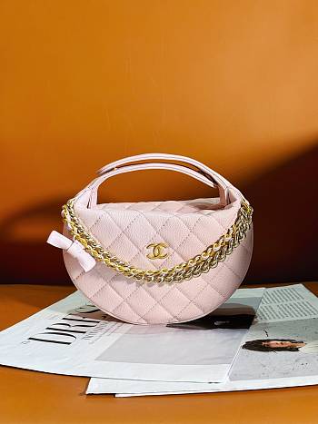 	 Colestore Chanel Pouch Pink 17 × 18 × 7 cm