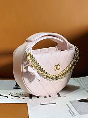	 Colestore Chanel Pouch Pink 17 × 18 × 7 cm - 3