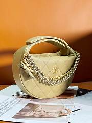 	 Colestore Chanel Pouch Yellow 17 × 18 × 7 cm - 4