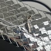  Colestore Bottega Veneta Long Clutch Silver Hardware 31x13x3 - 2