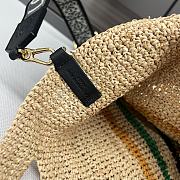 	 Colestore Loewe Mini Slit Bag In Raffia 30*8*30cm - 4