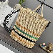 	 Colestore Loewe Mini Slit Bag In Raffia 30*8*30cm - 2