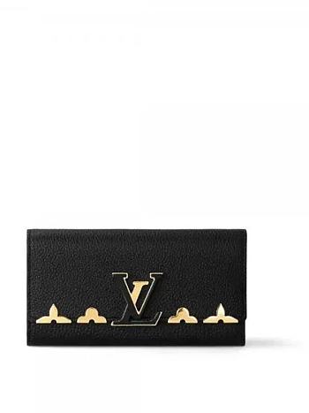 Colestore Capucines Long Wallet Black M64551